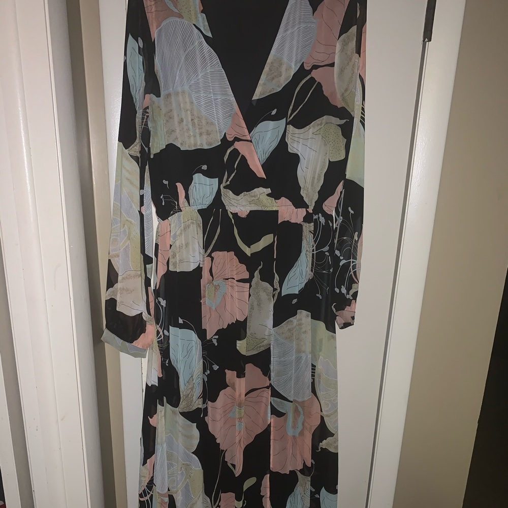 Floral maxi dress